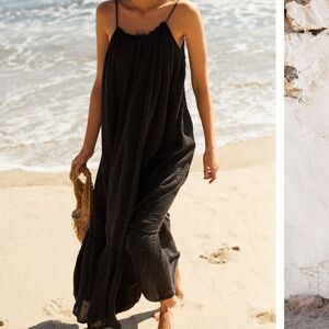 Anthropologie Malika Gauze Maxi Dress